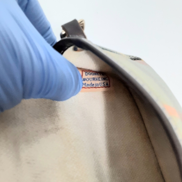 Dooney Bourke multi color leather small pouch - Picture 6 of 9